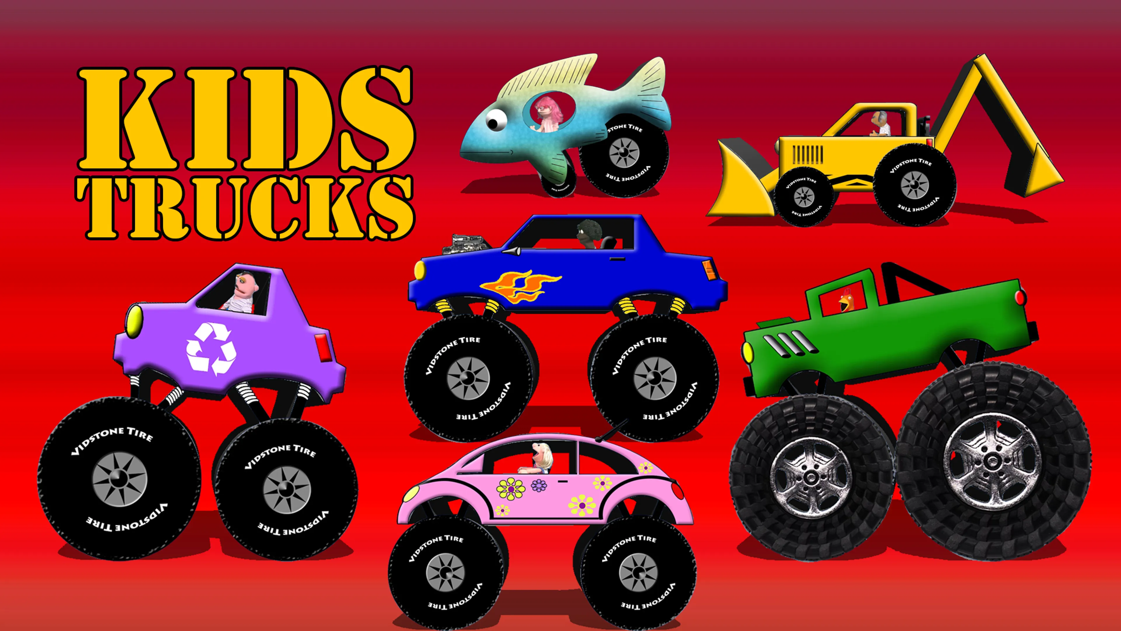 Kids Trucks poster